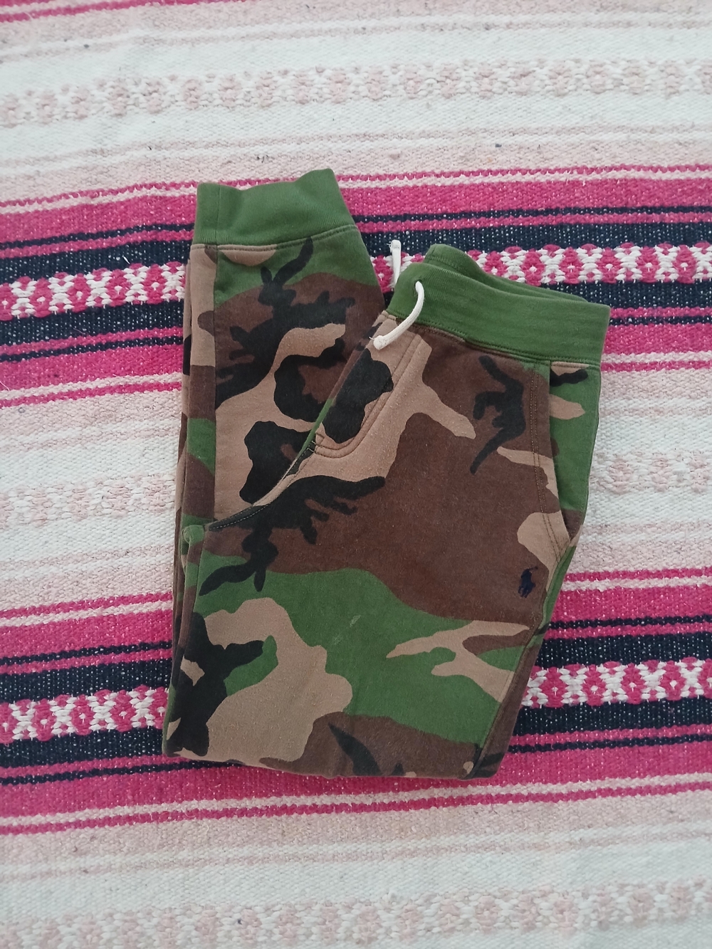 Polo Ralph Lauren Boys Camo Casual Fleece Jogger Pant